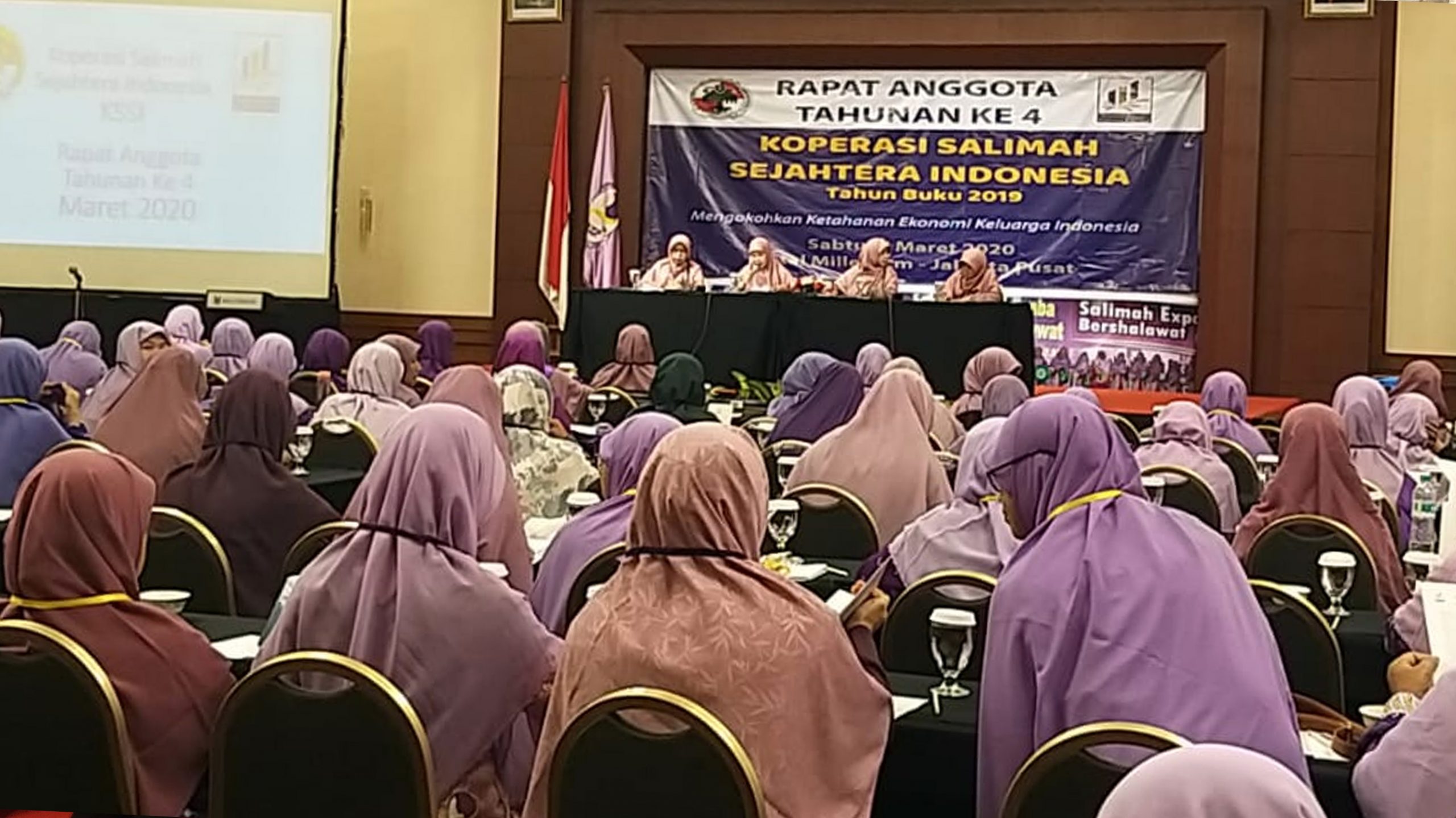 Koperasi Jasa keuangan Salimah (KSSI) gelar Rapat Akhir Tahun (RAT) 2019