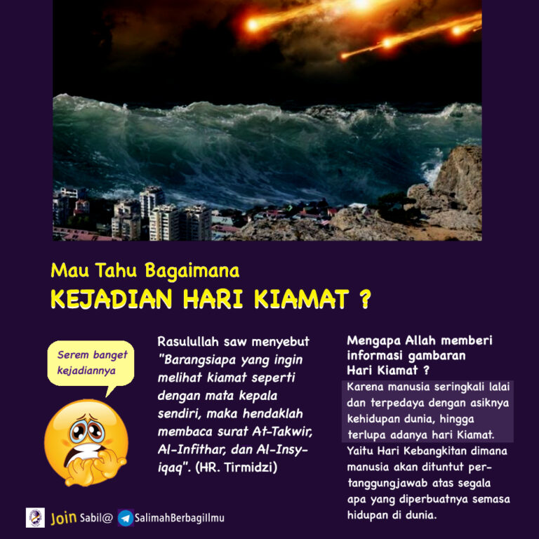 Mau Tahu Bagaimana Gambaran Hari Kiamat ? – Salimah