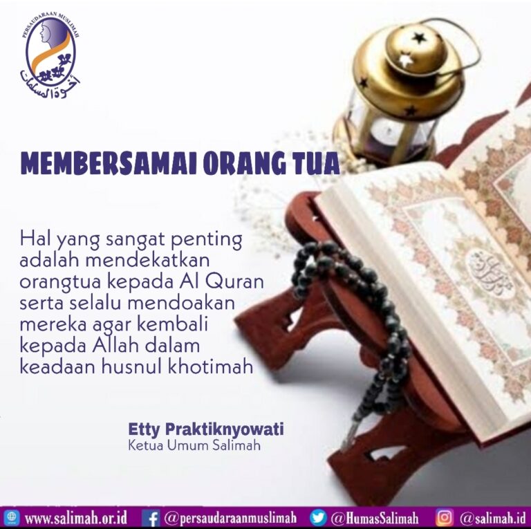 Membersamai orang tua