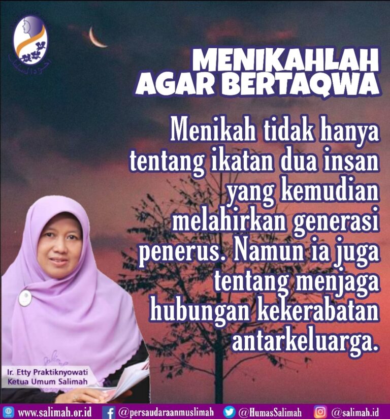 Menikahlah agar bertakwa