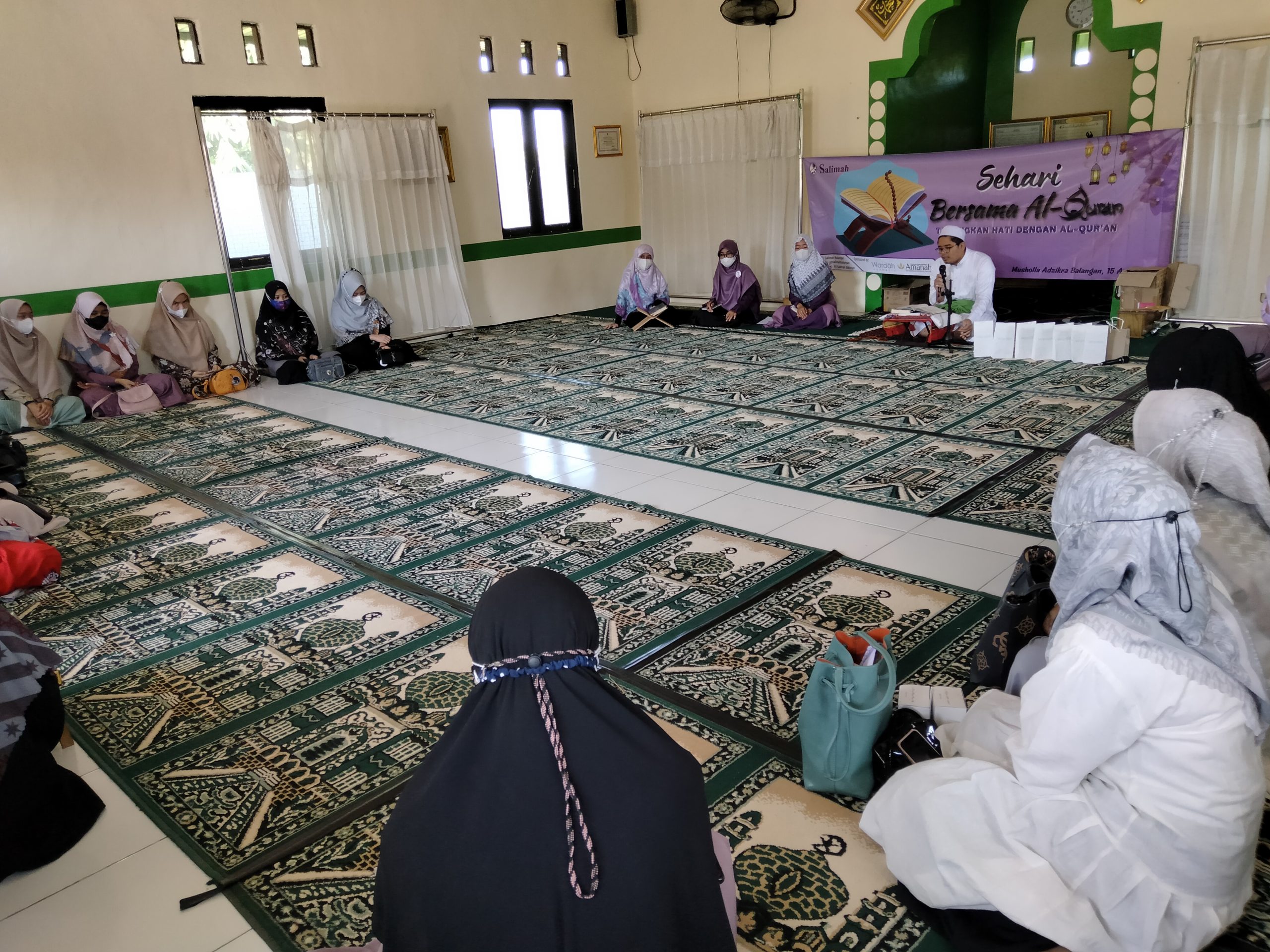 Salimah Balangan Harapkan Ketenangan Hati melalui Sehari bersama Al-Qur'an