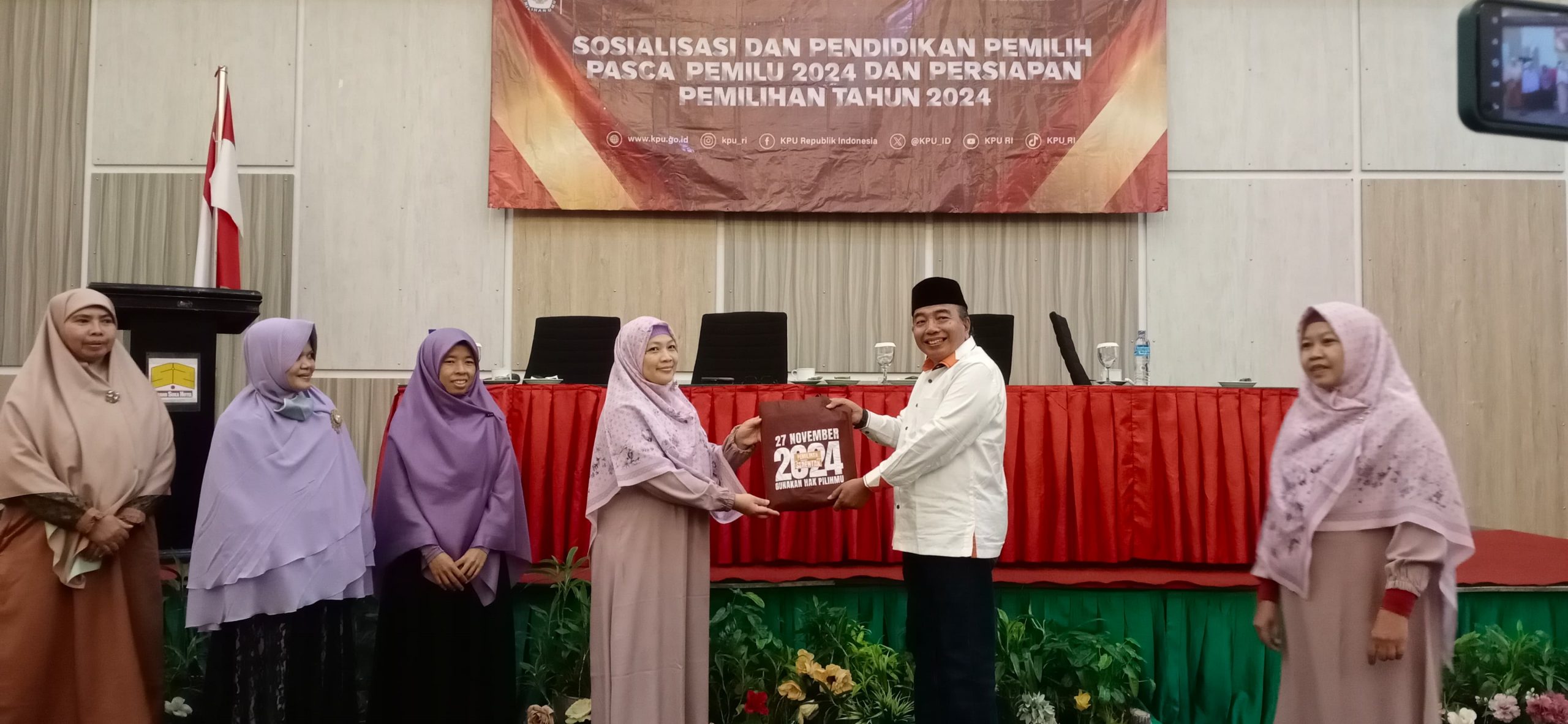 Jelang Pilkada, Salimah Riau ikuti Sosialisasi KPU
