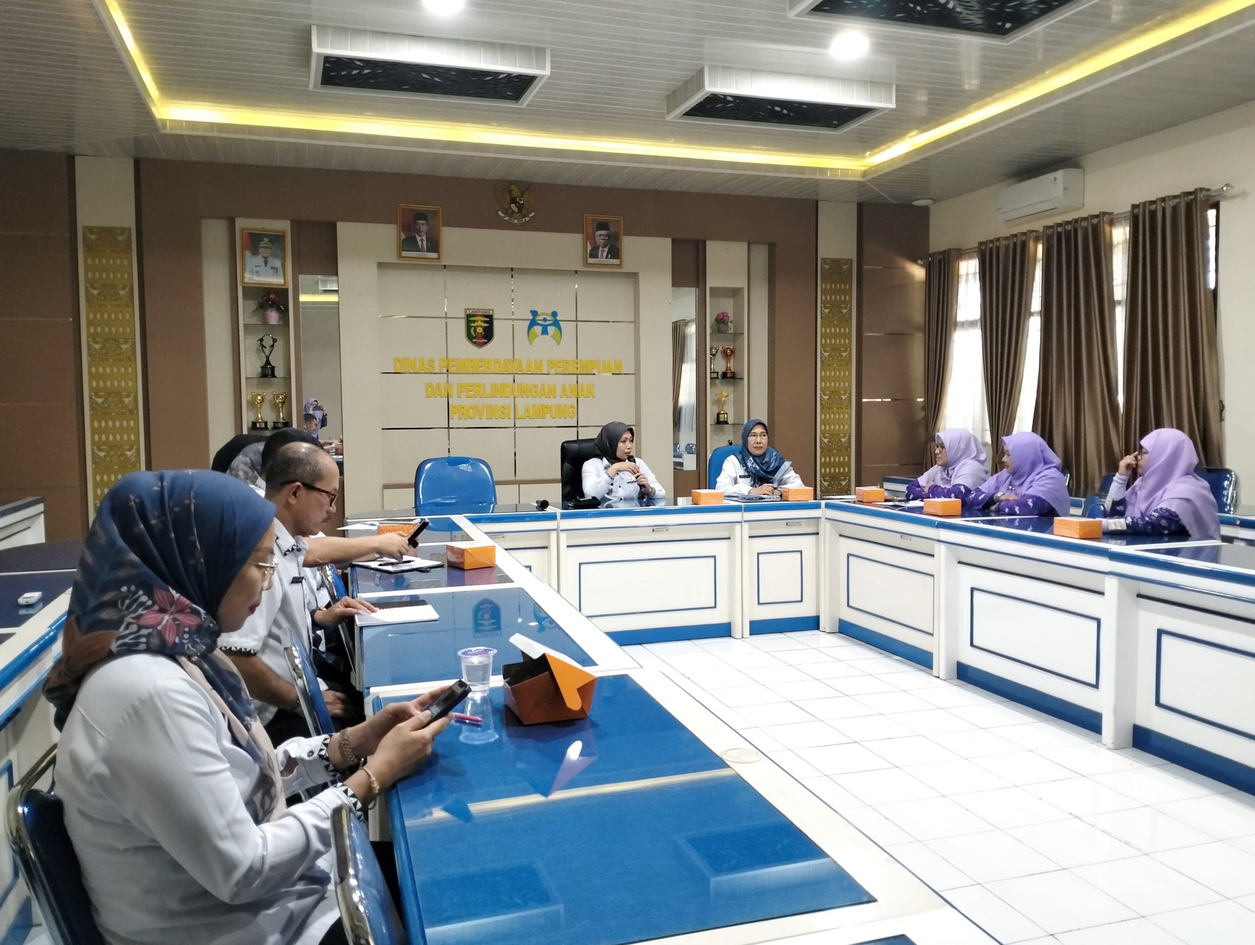 Salimah Lampung Kunjungi Dinas PPPA