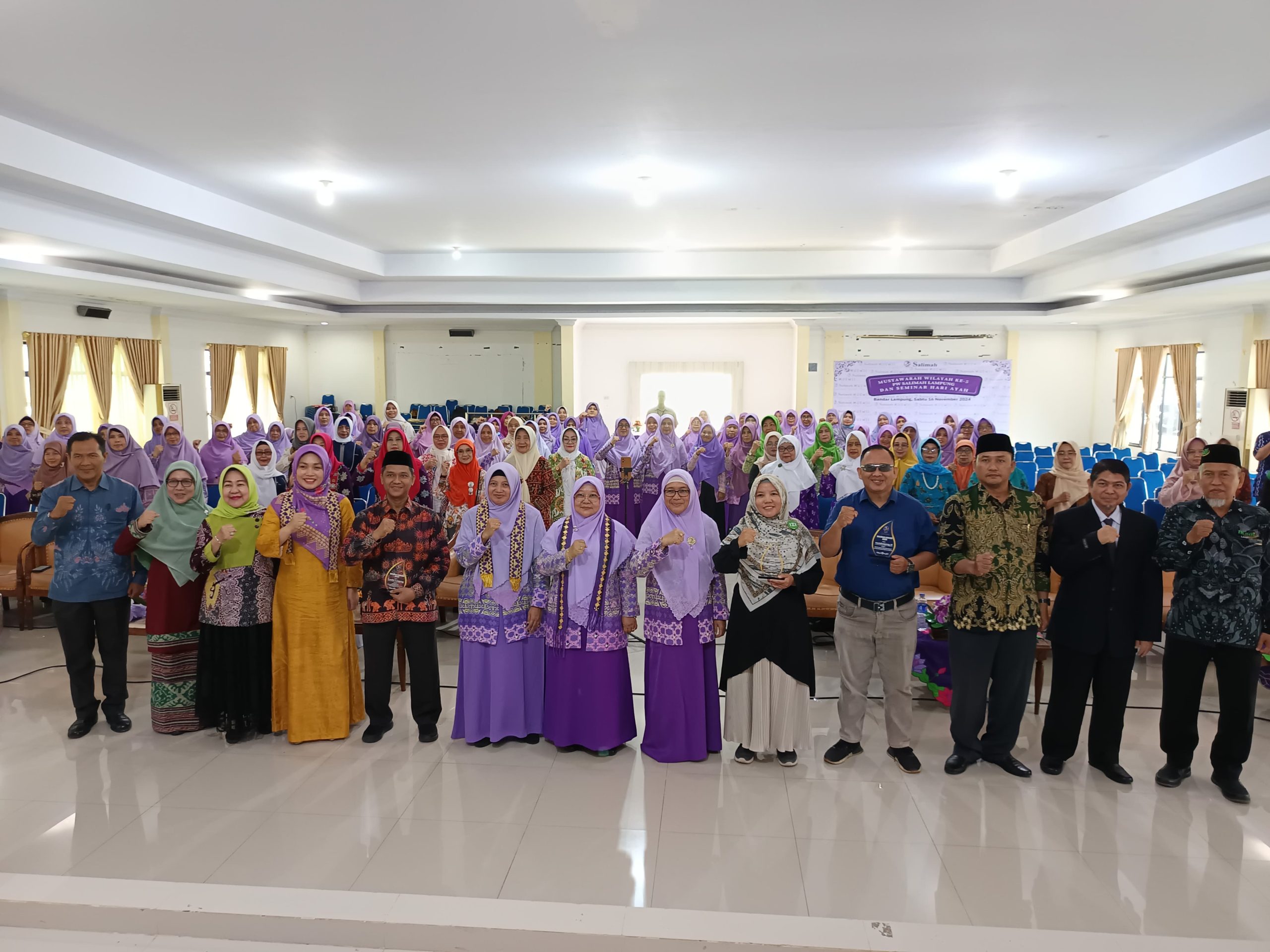 Salimah Lampung Gelar Seminar Peran Ayah Membangun Generasi Emas 2045