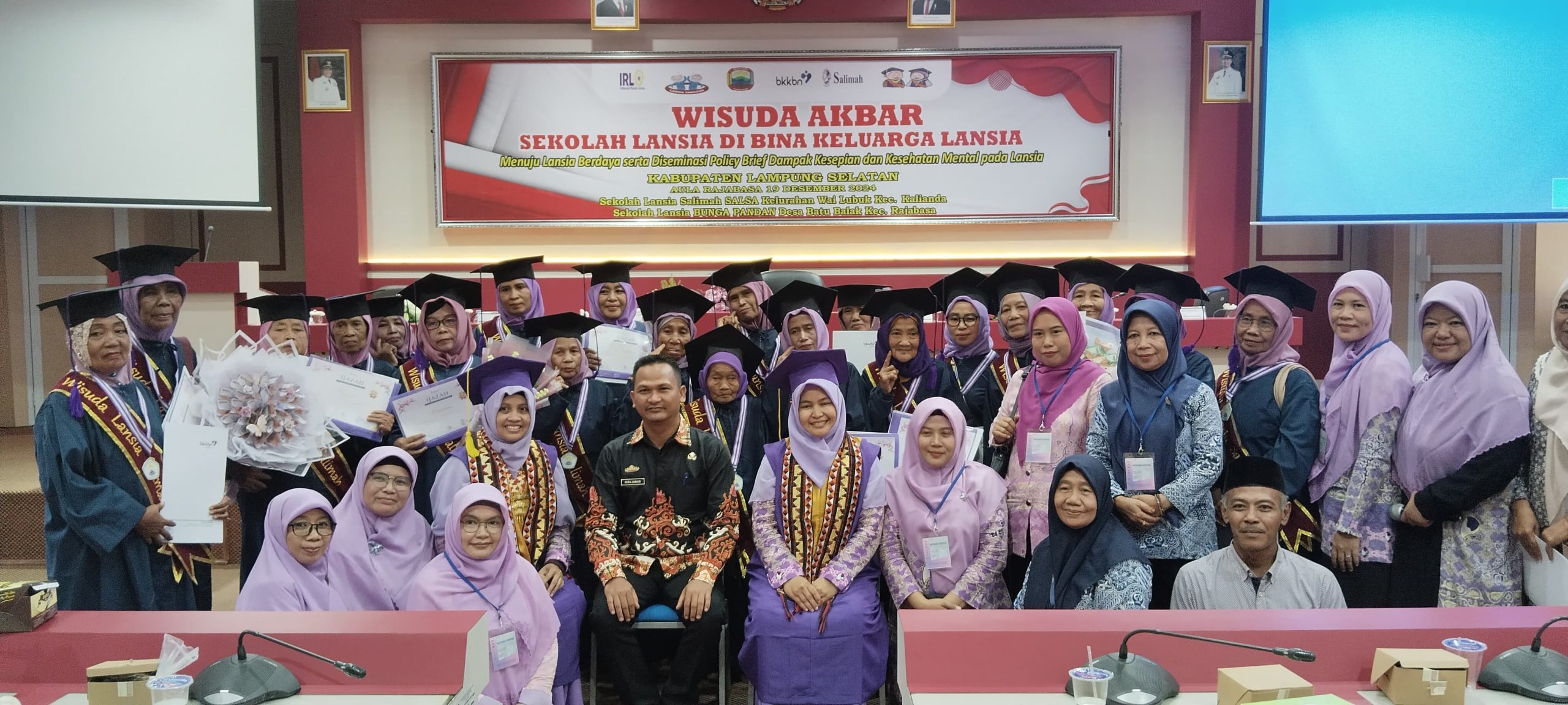 Salimah Lampung Selatan Gelar Wisuda Akbar Salsa Inisiasi BKKBN