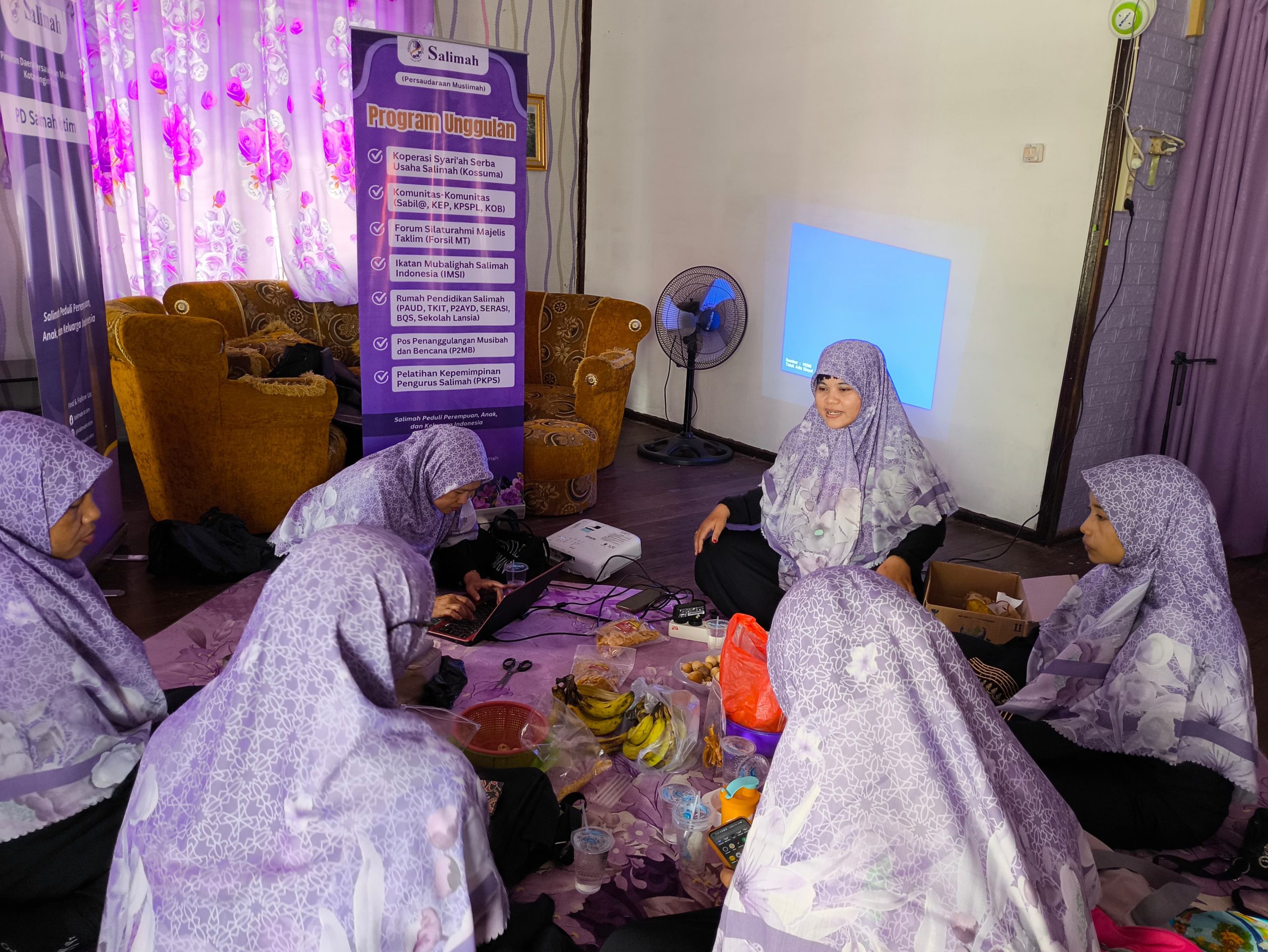 Cuti Bersama, Salimah Kotim Duduk Santai Rencanakan Kegiatan
