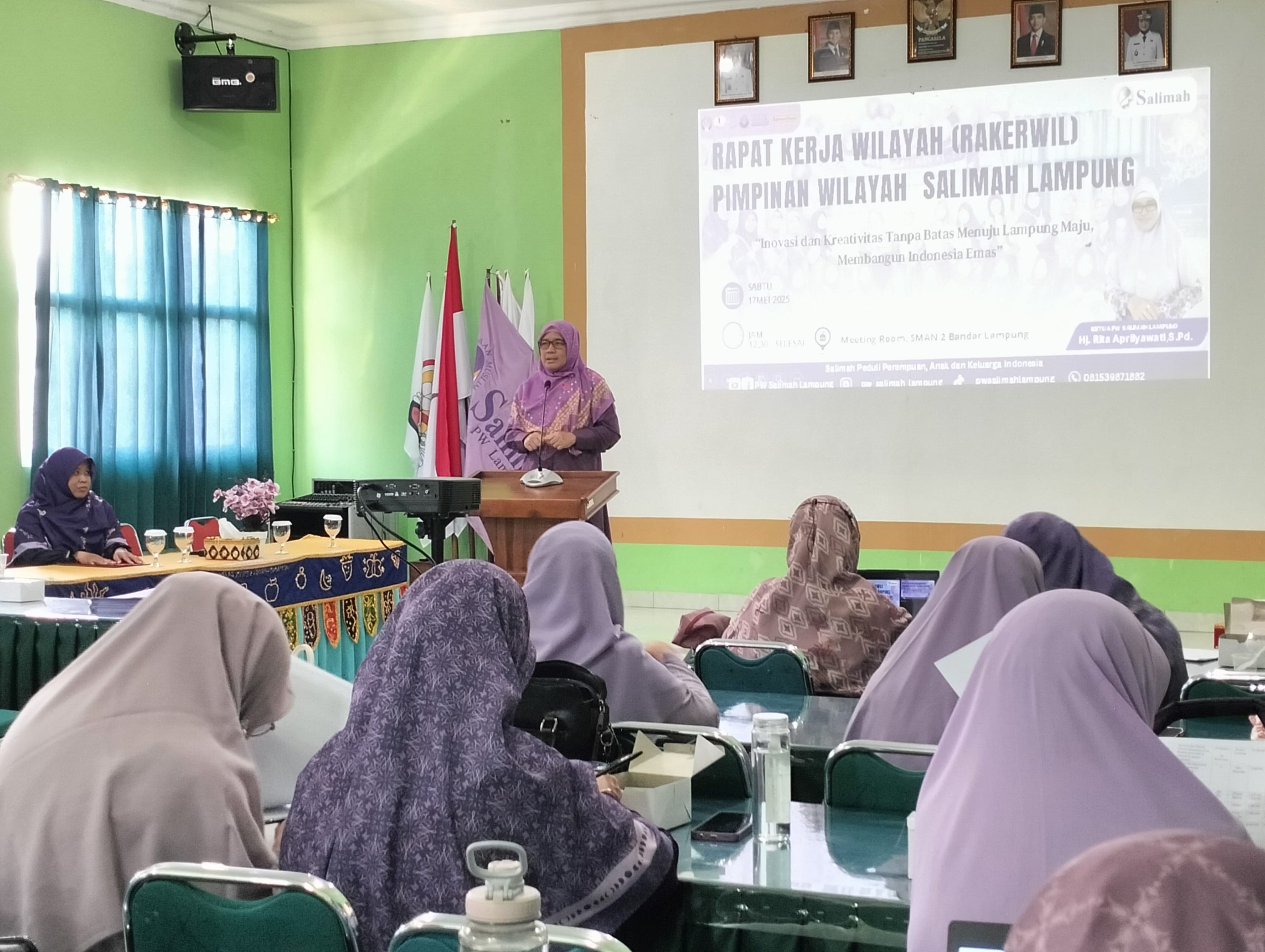Salimah Lampung Gelar Rakerwil