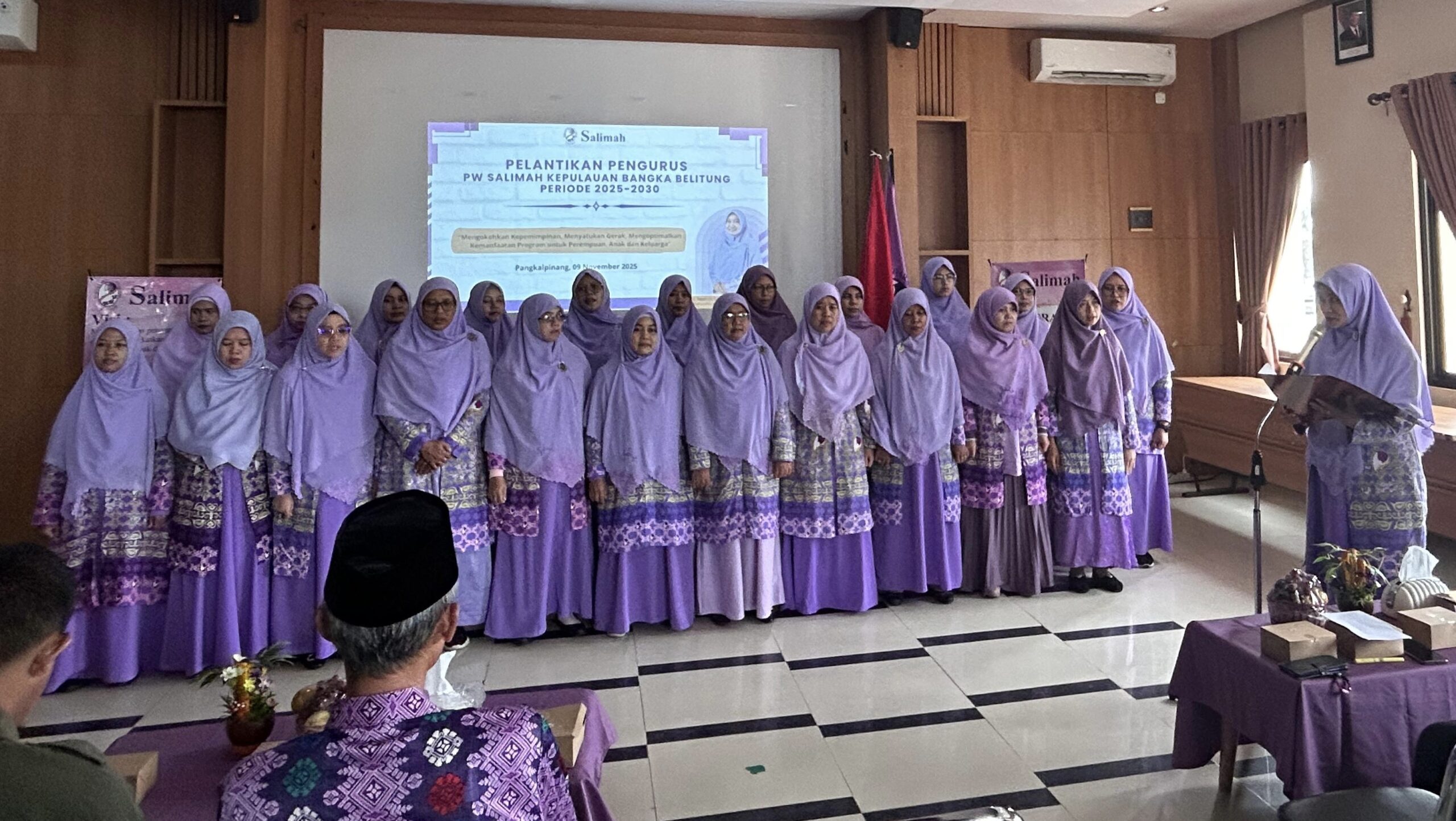 Pelantikan Pengurus Salimah Bangka Belitung