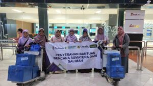 Bawa Bantuan, Salimah dan Yakesma Bertolak Menuju Aceh