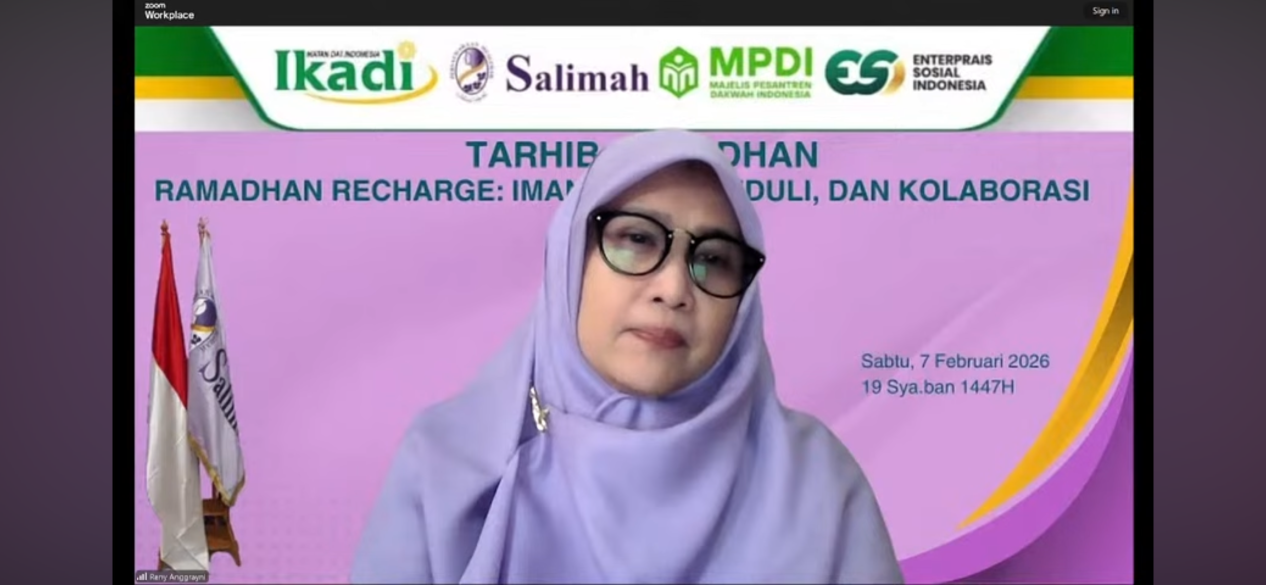RAMADAN RECHARGE IMAN, CINTA, PEDULI DAN KOLABORASI