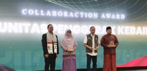 Salimah Terima Anugerah Collaboraction Award Kategori Komunitas Penggerak Kebaikan
