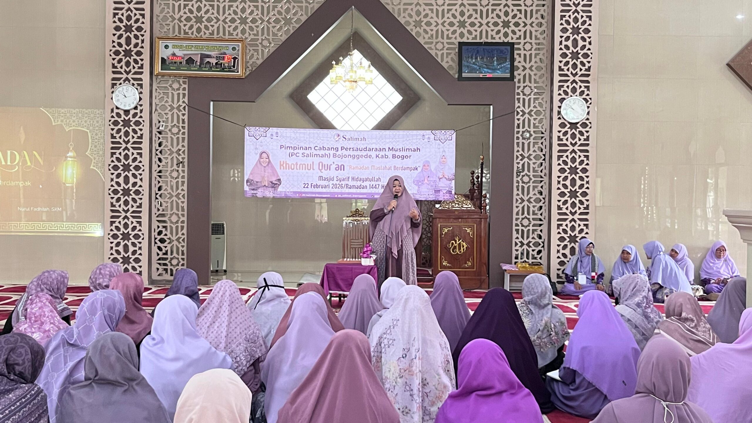 Semarakkan Syiar Ramadan, Salimah Bojonggede Gelar Khotmul Qur’an