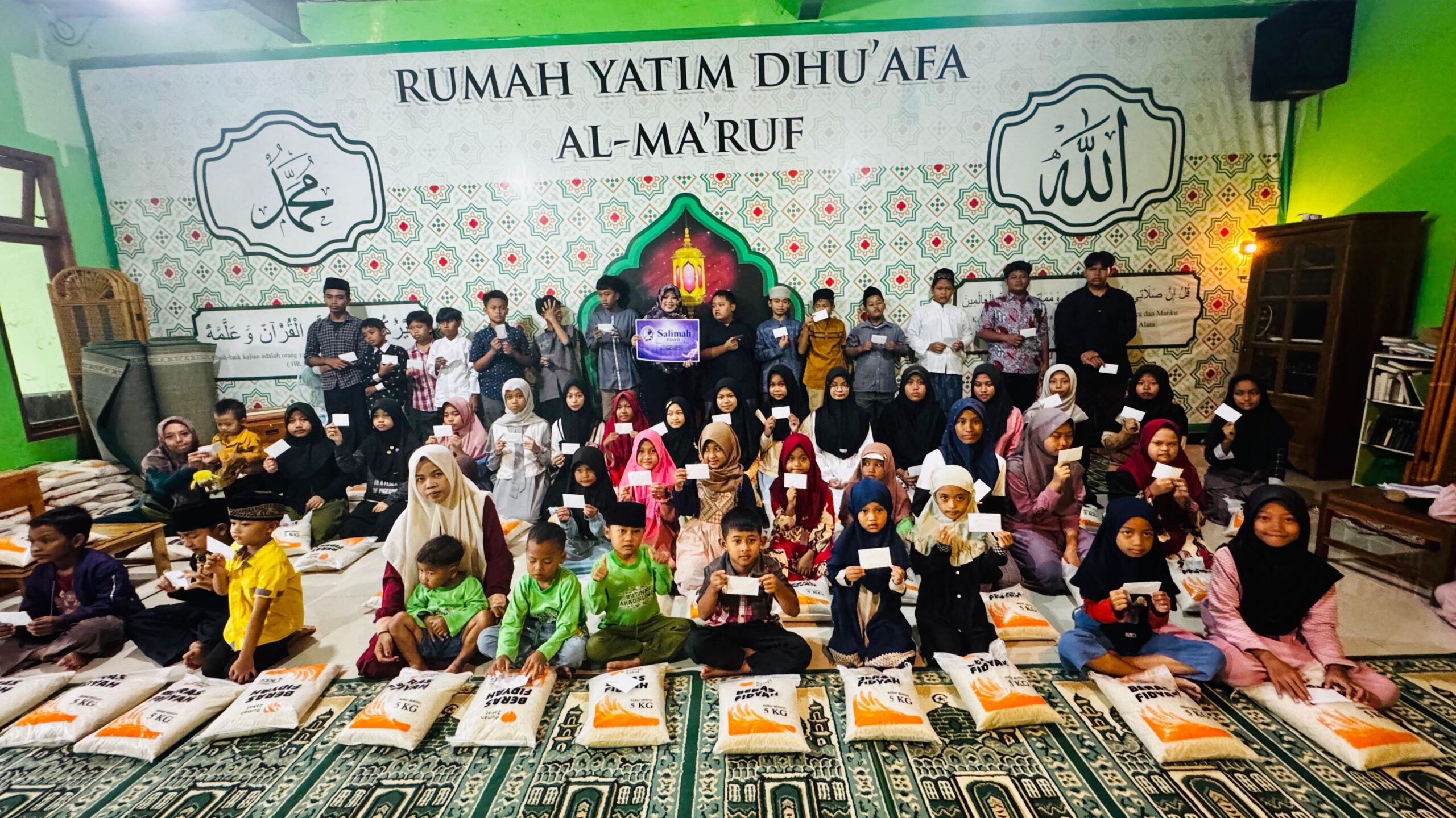 Salimah DIY Berbagi Kebahagiaan Bersama Anak Yatim dan Dhu’afa Al Ma’ruf Bantul