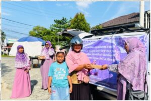 Salimah se-Kota Pekanbaru Sukses Gelar Aksi Berbagi Sejuta Takjil dan Paket Ramadan