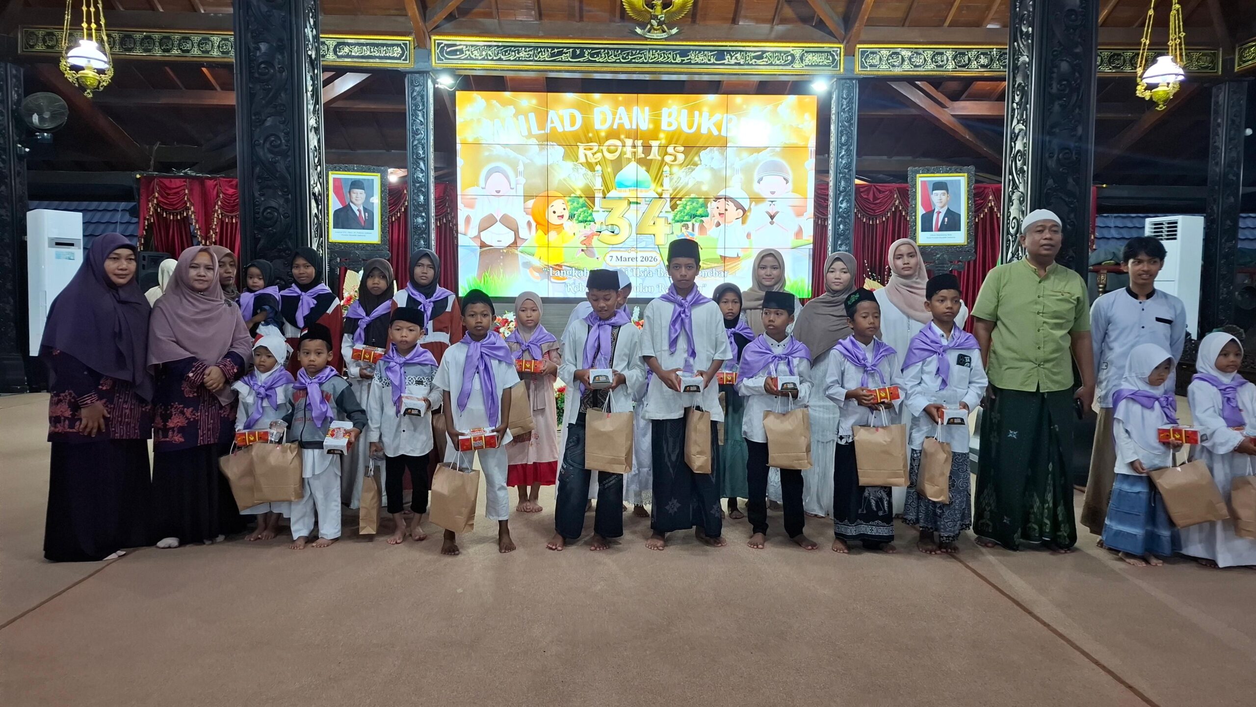 Salimah Demak Hadiri Milad ke-34 Rohis SMAN 1 di Pendopo Kabupaten