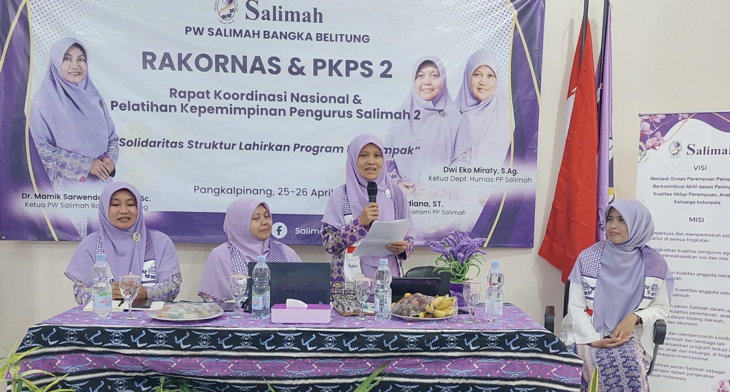 Salimah Babel Gelar Rakornas dan PKPS 2, Perkuat Soliditas dan Program Berdampak