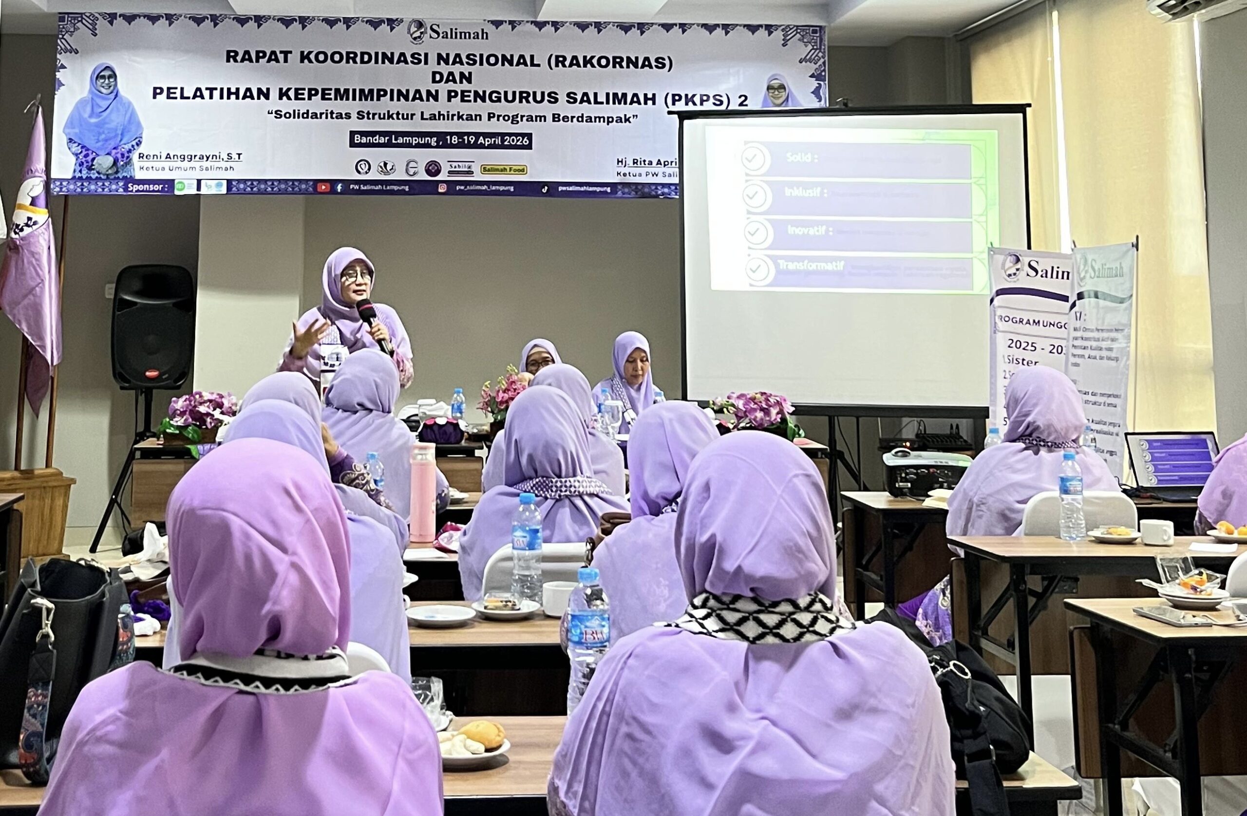 Salimah Lampung Gelar Rakornas dan PKPS 2026, Kuatkan Barisan demi Program Berdampak