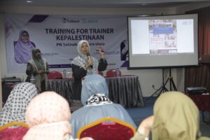 Kuatkan Solidaritas Kemanusiaan, Salimah Sumut Gelar TFT Kepalestinaan