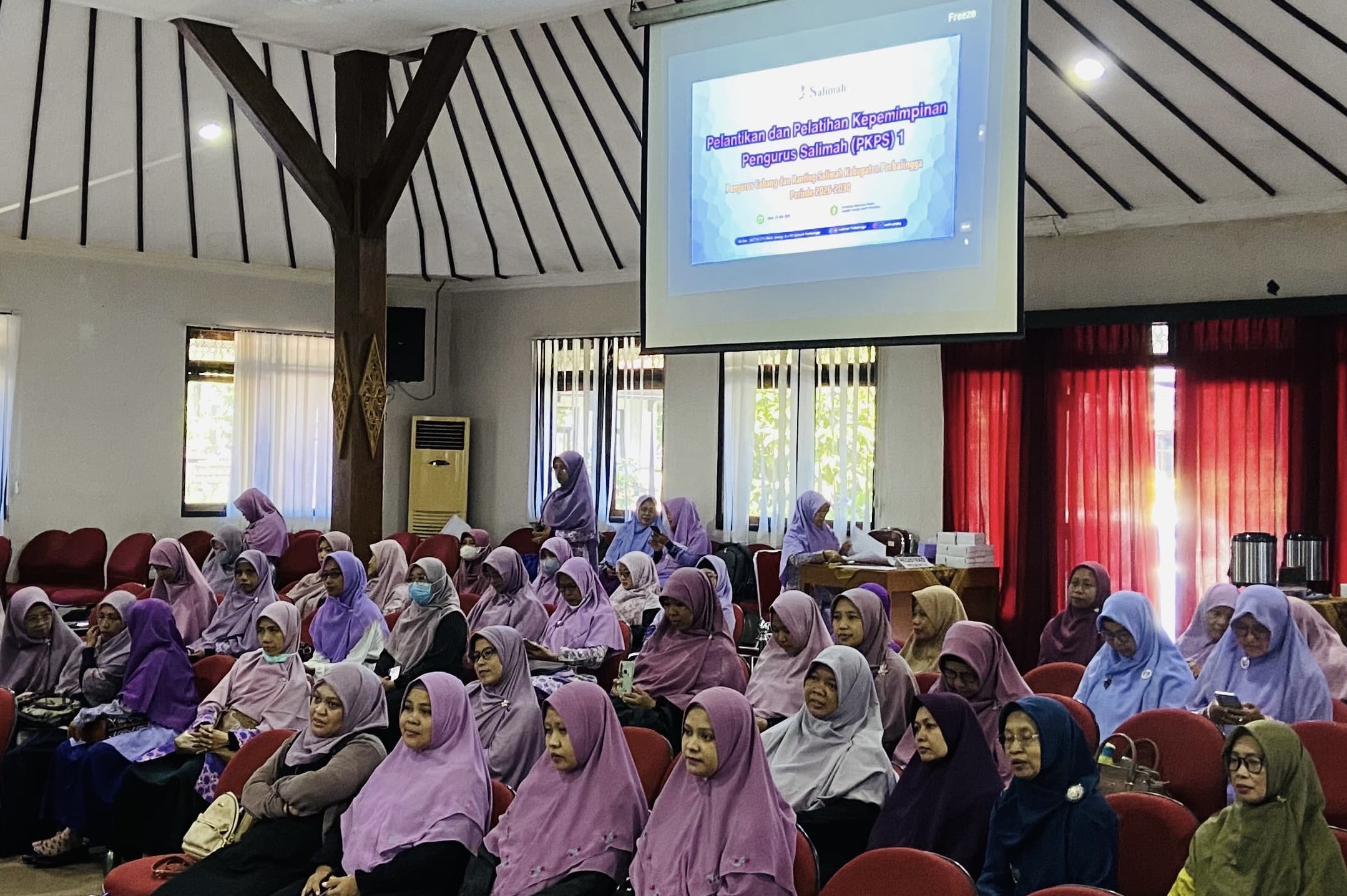 Bangun Sinergi Kokoh, Salimah Purbalingga Gelar Pelantikan dan PKPS 1