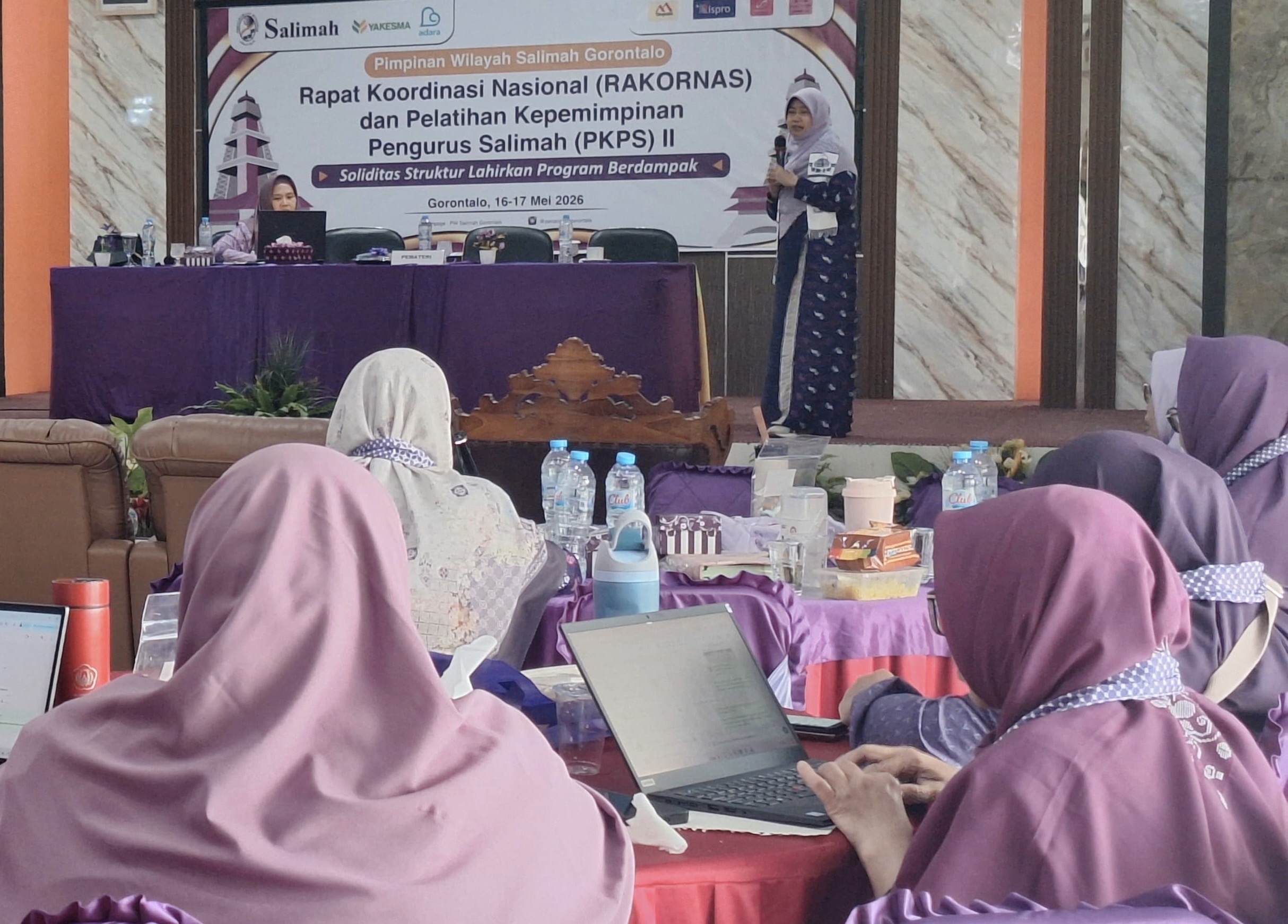 Materi Penutup Rakornas Salimah Gorontalo Bahas Kebijakan Strategis dan Tata Kelola LKS