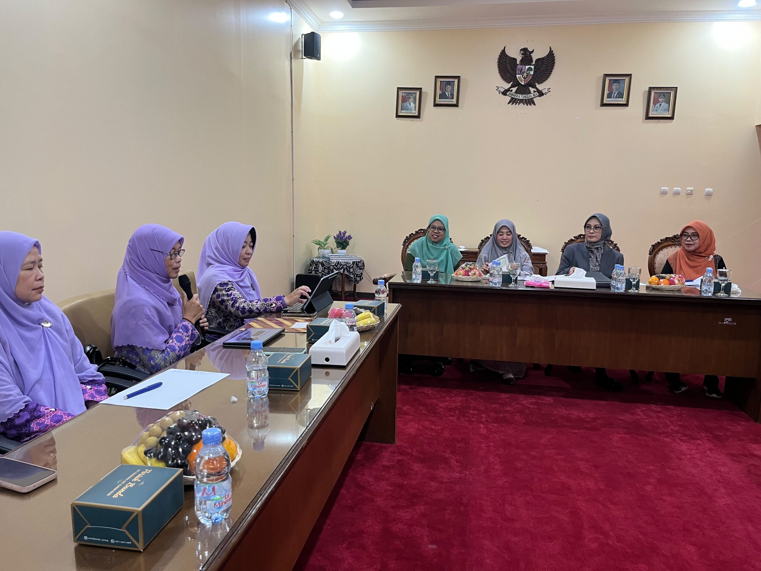 Salimah Banten Audiensi dengan Ketua BKOW Provinsi Banten