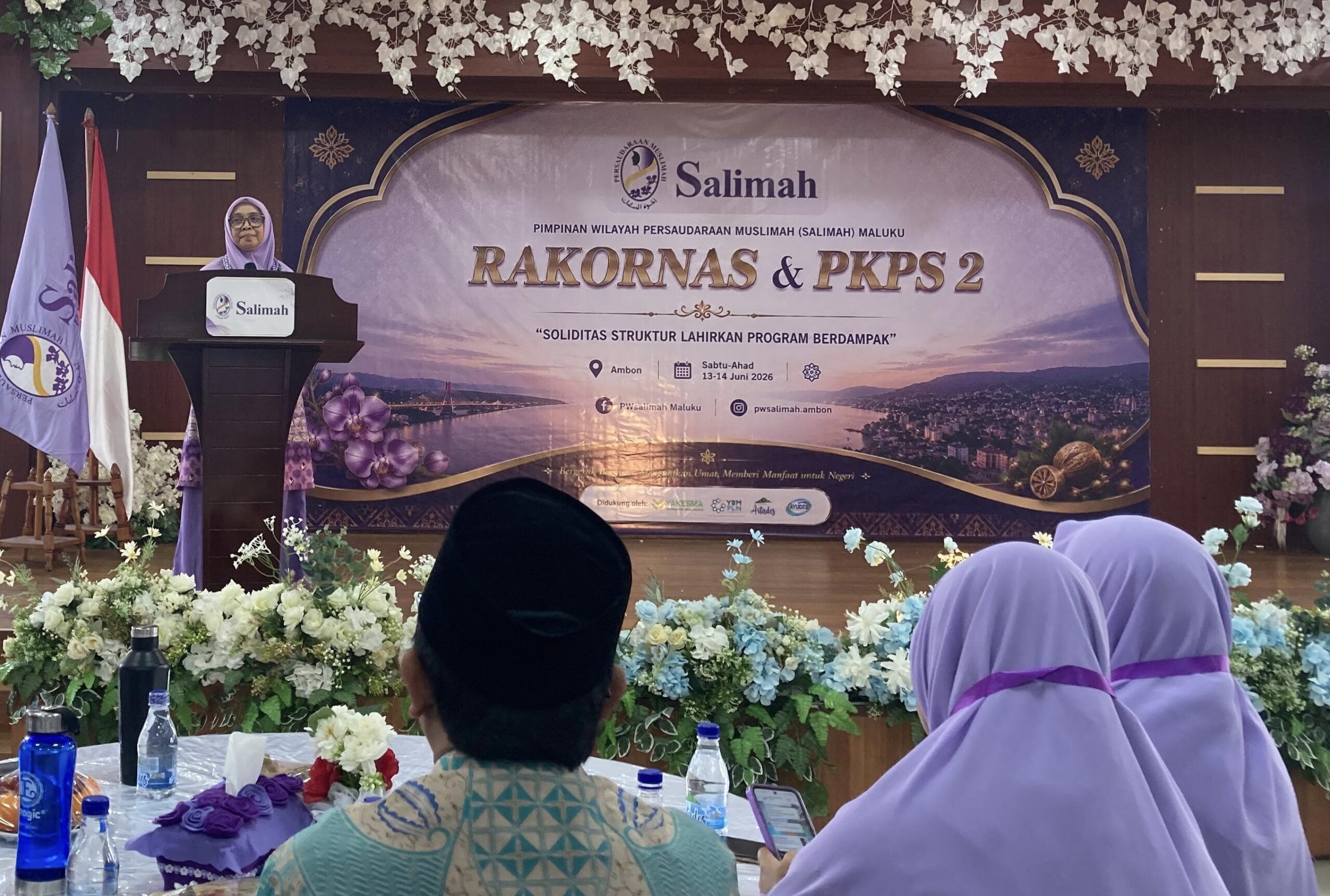 Rakornas dan PKPS 2 Salimah Maluku Resmi Dibuka