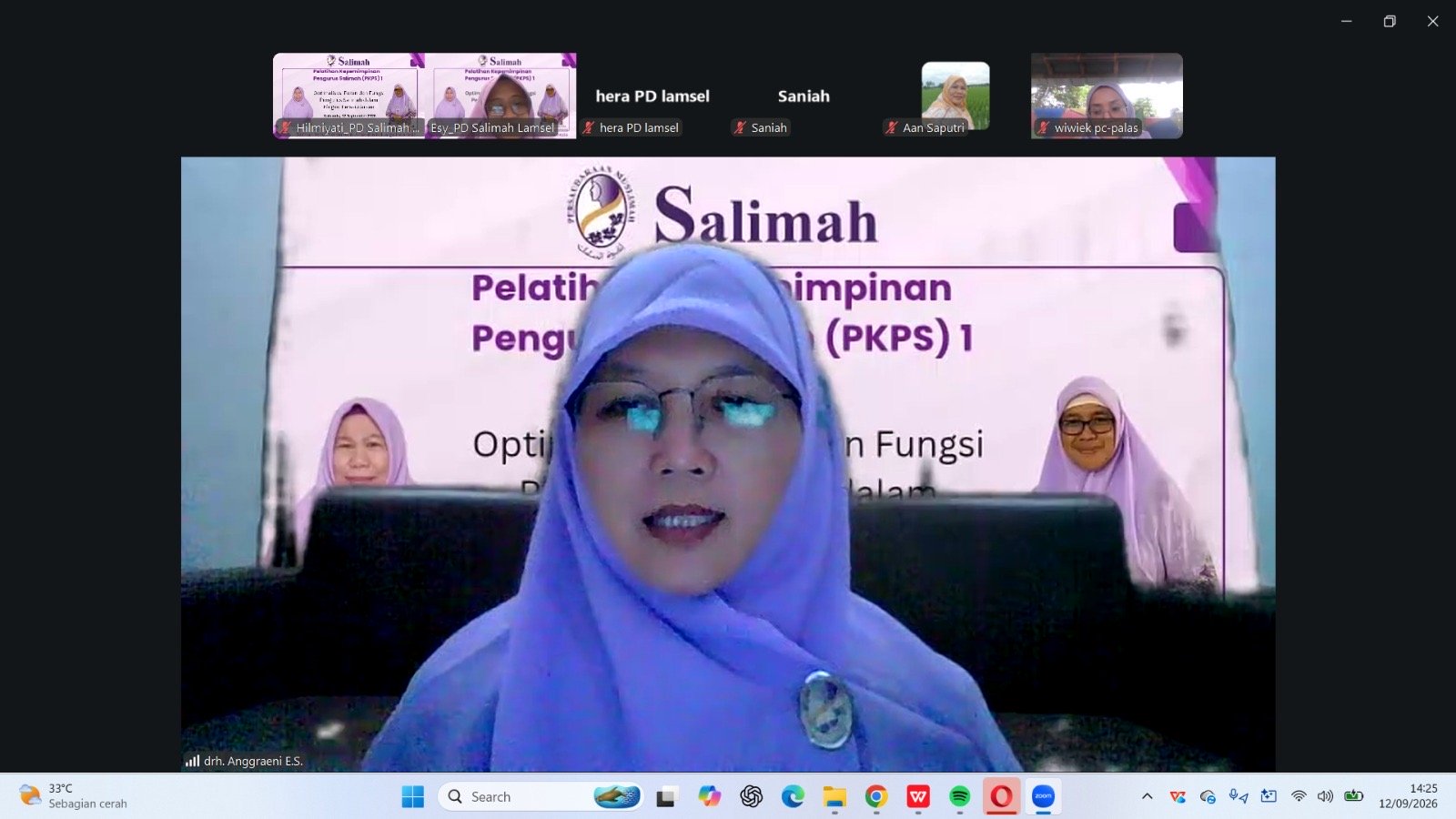 Salimah Lampung Selatan Gelar PKPS 1