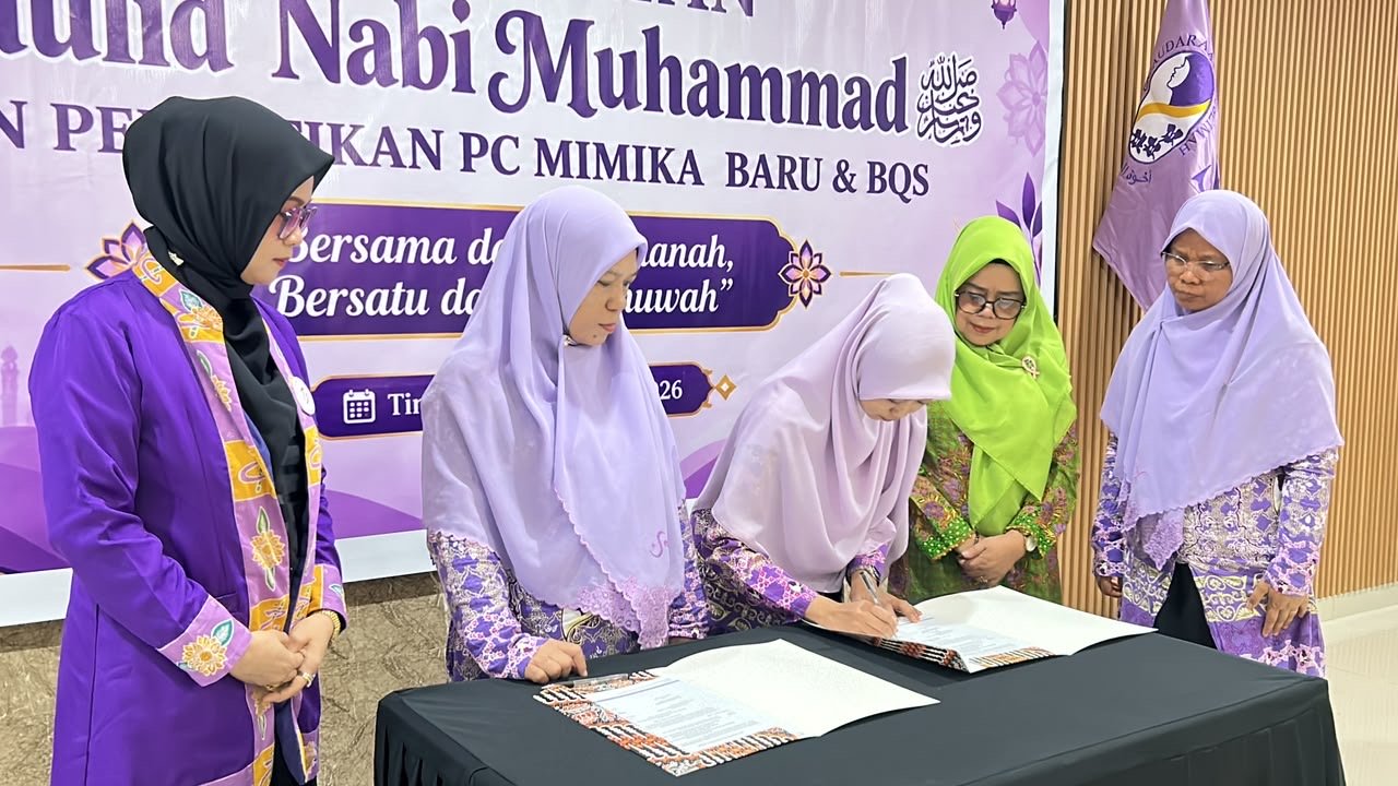 Salimah Mimika Lantik Pengurus PC Miru dan Baitul Qur’an Salimah