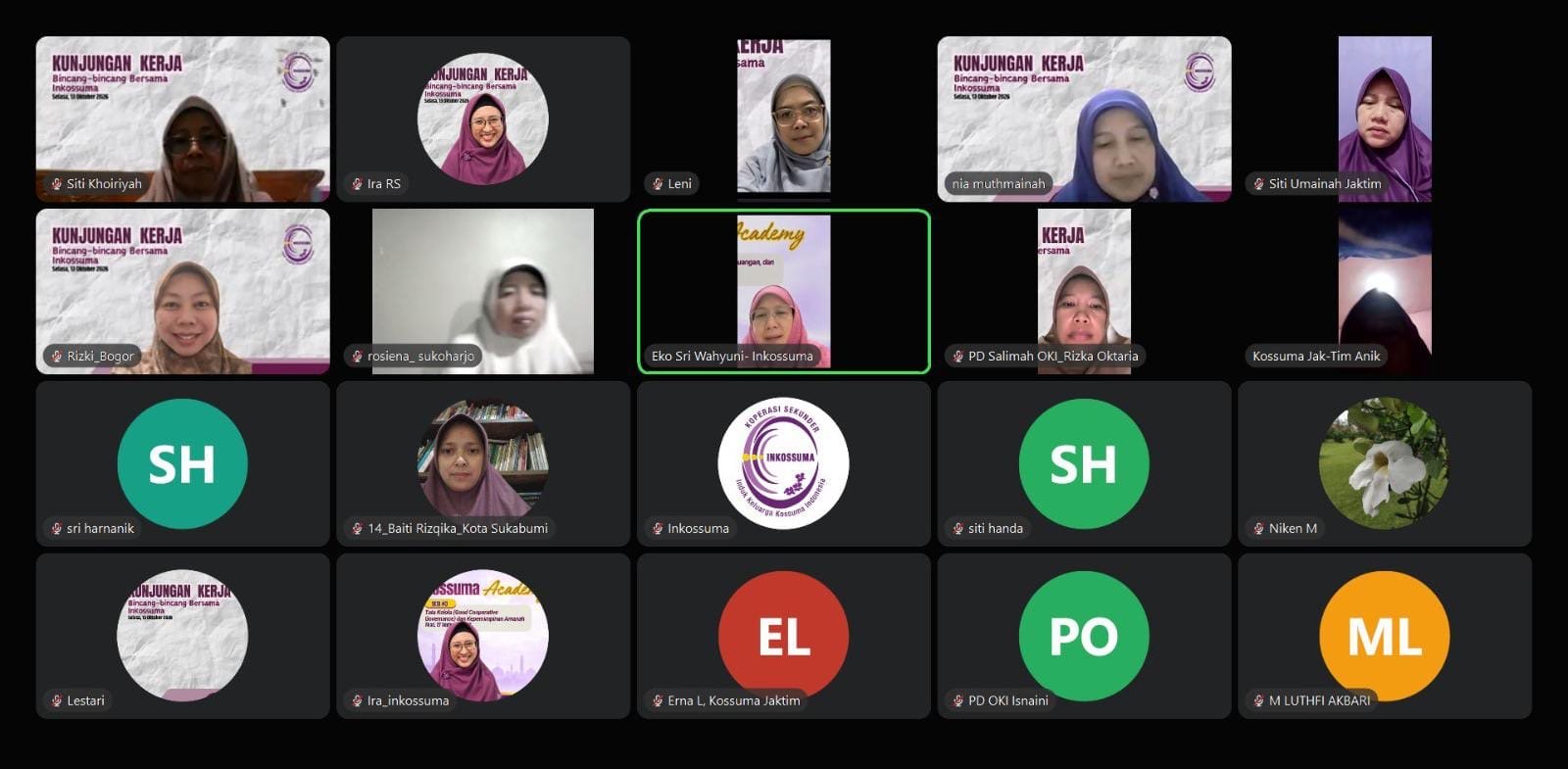 Kunjungan Kerja INKOSSUMA