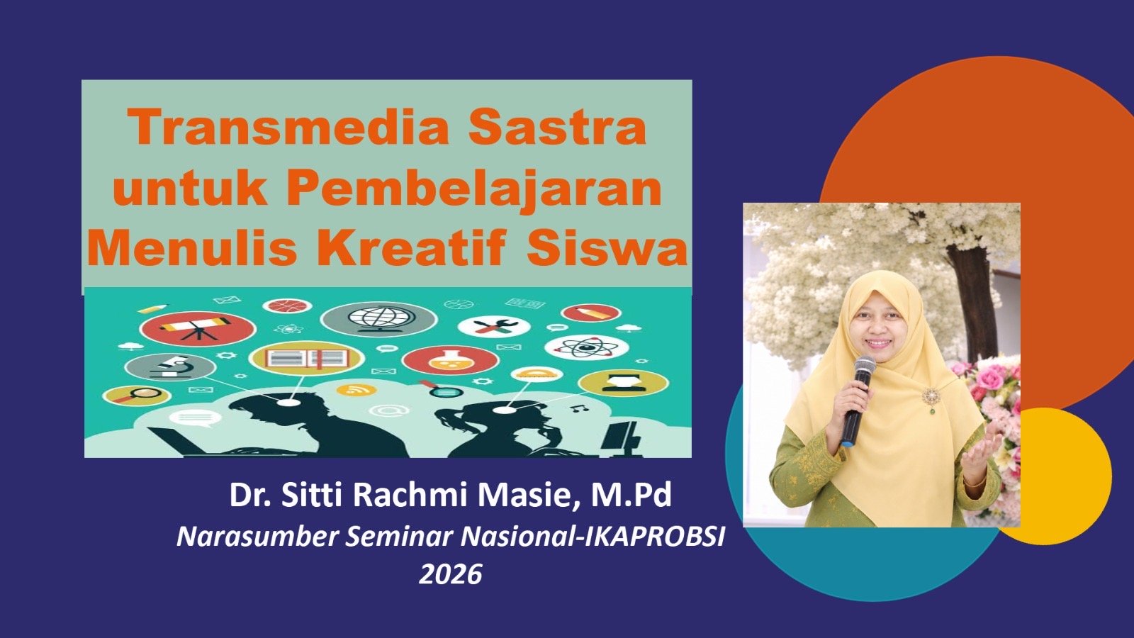 Sekretaris Dewan Pengawas Salimah Gorontalo Narasumber Srawung Akademik IKAPROBSI
